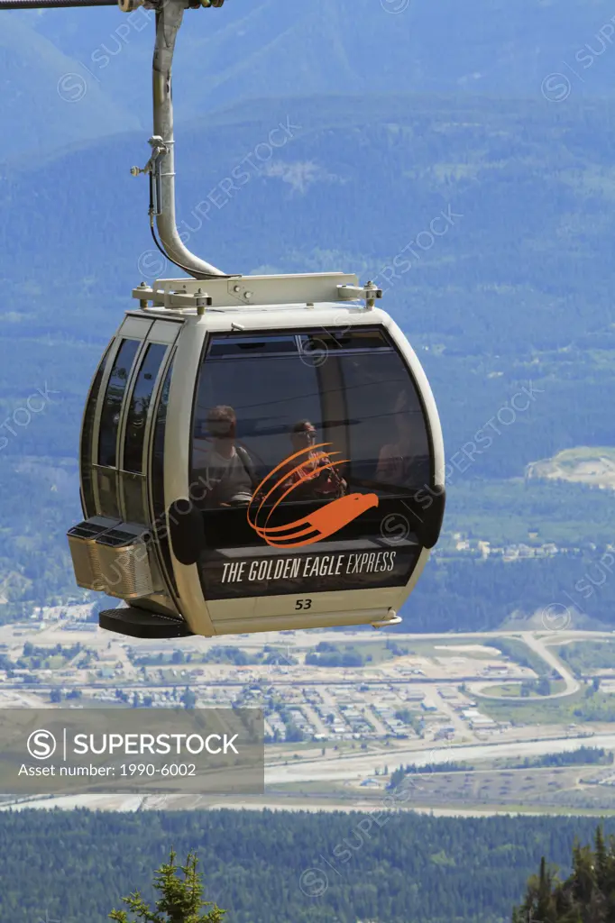 The Golden Eagle Express gondola at Kicking Horse Mountain Resort, Golden, British Columbia, Canada