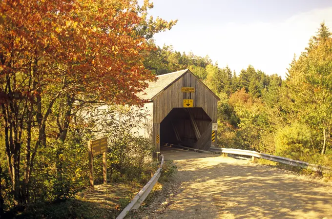 45 River Covered Bridge, New Brunswick, Canada