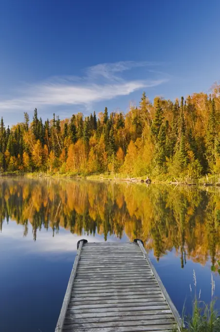 Autumn, Dickens Lake, Northern Saskatchewan, Canada