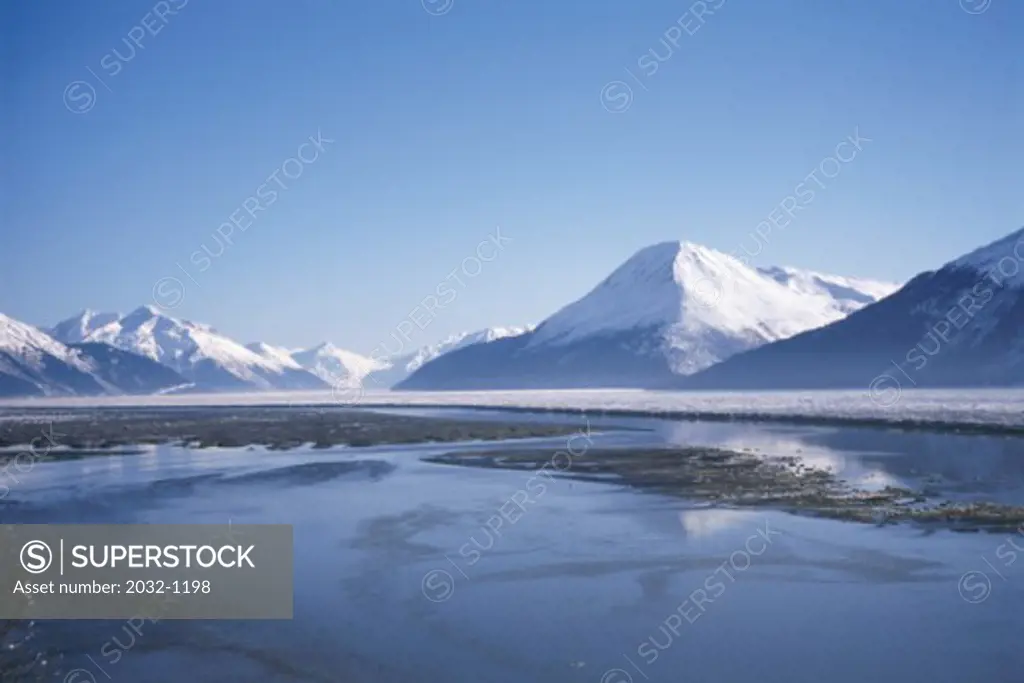 Seward Highway Girdwood Alaska USA