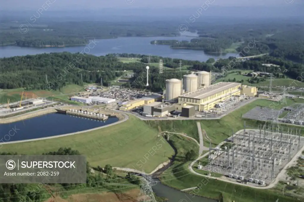 Oconee Nuclear Power Station Near Seneca South Carolina USA