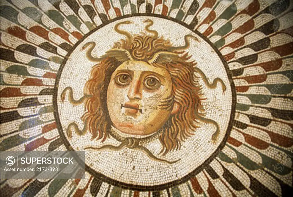 Medusa MosaicArcheological Museum, Sousse, Tunisia 