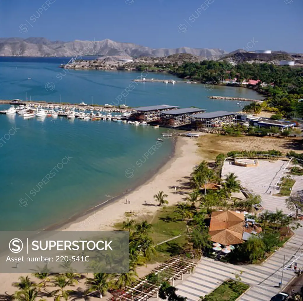 Venezuela, Anzoategui State, View of Puerto la Cruz