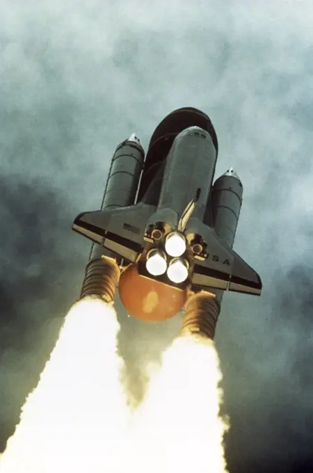 Space Shuttle Columbia LifT off on June 25, 1992 Kennedy Space Center Florida, USA