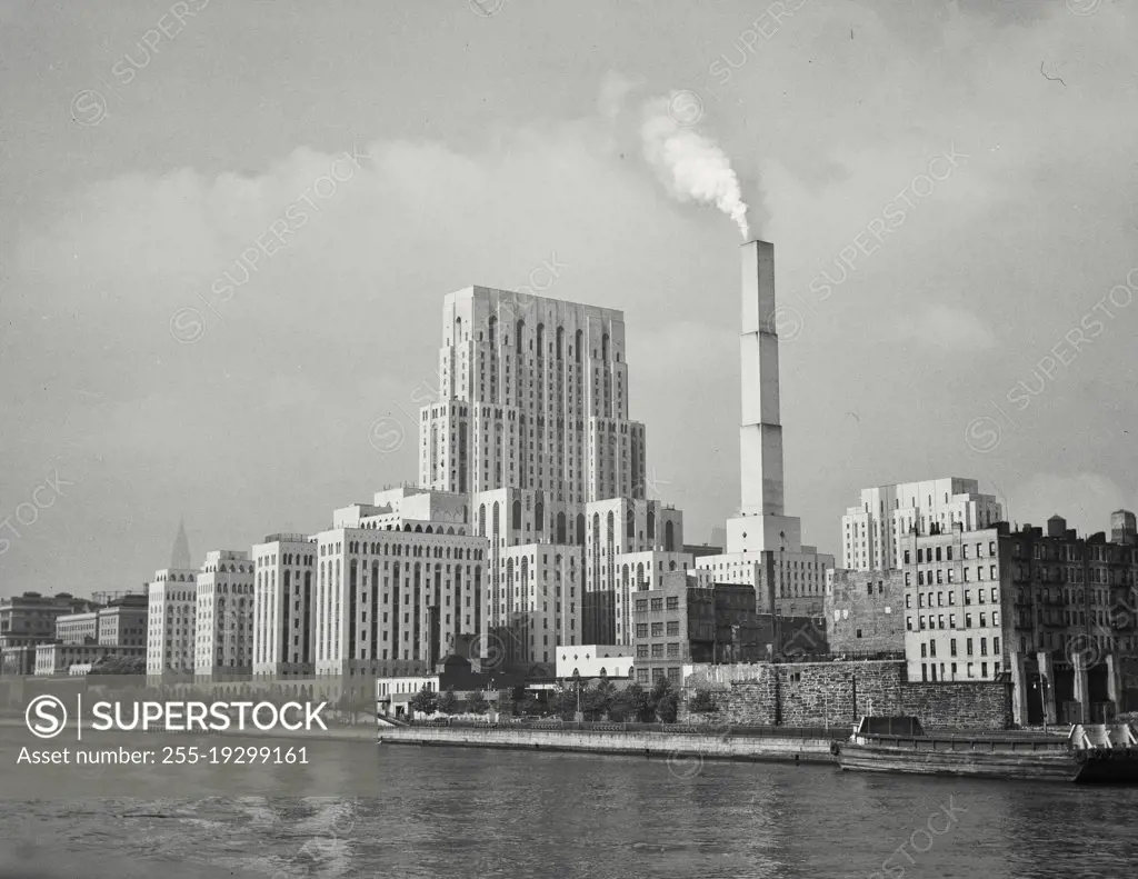 Vintage photograph. New York Hospital - Cornell Medical Center