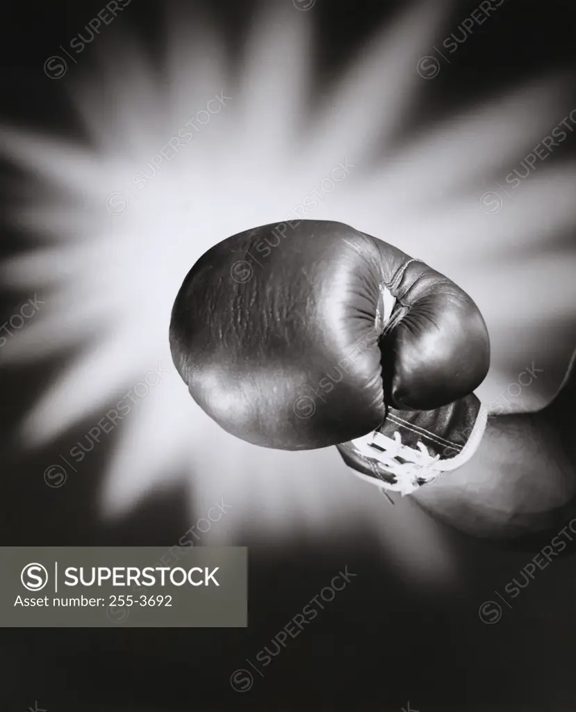 Close-up of a boxing glove