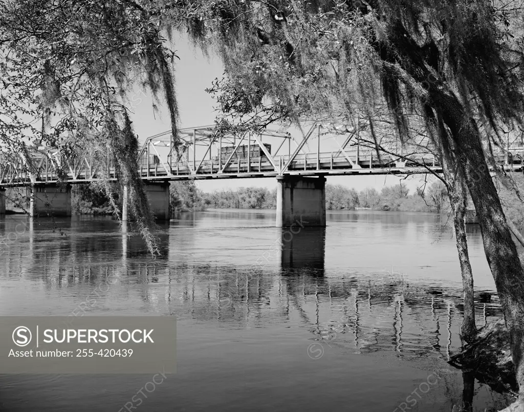 USA, Florida, Bridge across Suwannee River