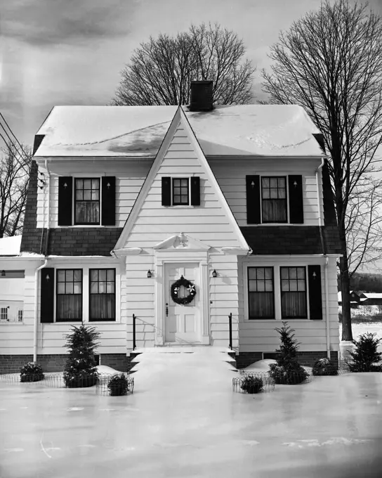 Facade of a house