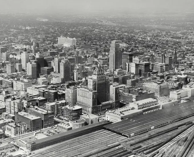 Downtown business section of Toronto