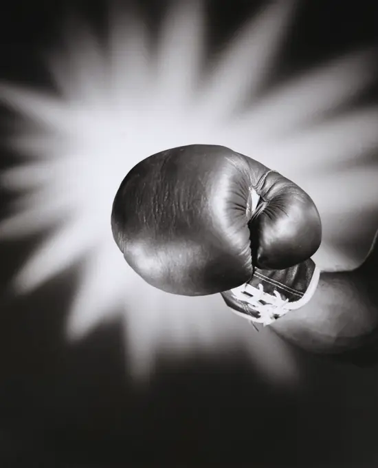 Close-up of a boxing glove