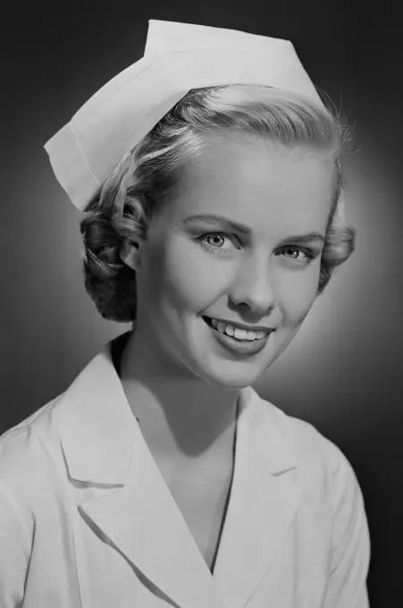 Portrait of female nurse