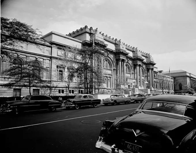 USA, New York State, New York City, The Metropolitan Museum of Art on Fifth Avenue