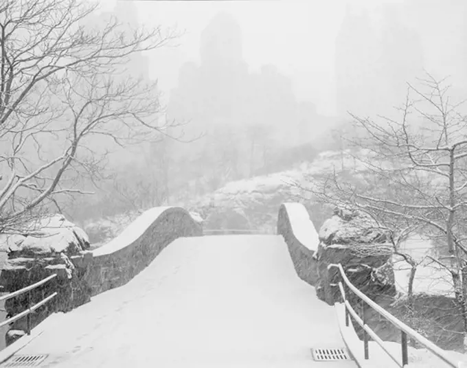 USA, New York State, New York City, Central Park South skyline from Central Park