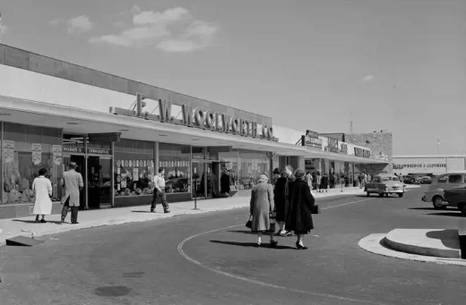 USA, Delaware, Merchandise Mart, large shopping center about mile North of Wilmington