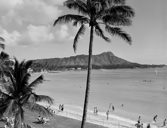 USA, Hawaii, Diamond Head