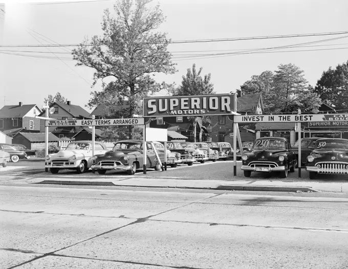 Used car lot