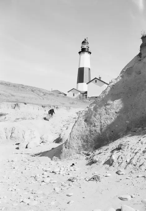 USA, New York, Montauk Point Lighthouse