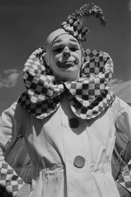 Portrait of clown