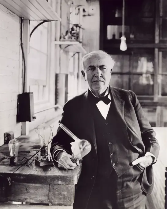 Thomas Edison, Inventor, 1847-1931