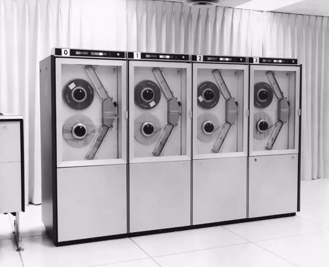 Mainframes in a computer lab