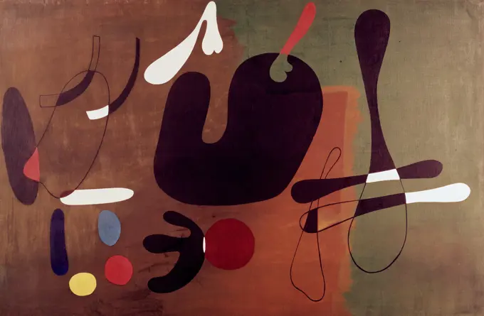 Composition by Joan Miro, 1893-1983