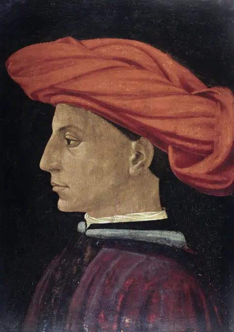 Portrait of a Young Man 1423-25 Masaccio (1401-28 Italian) Isabella Stewart Gardner Museum, Boston, USA 