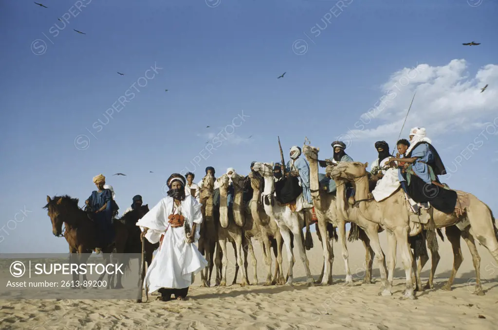 Tuareg People Sahara Desert Africa