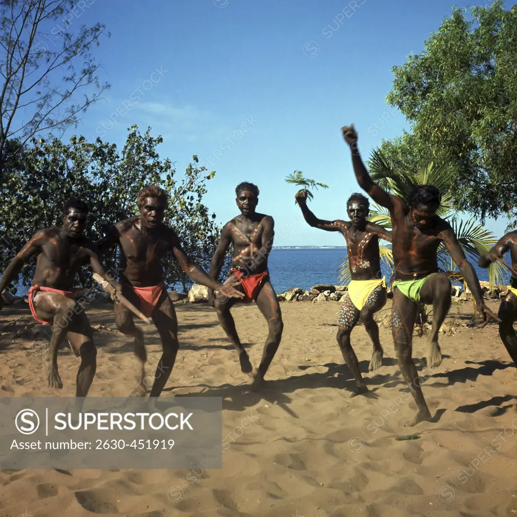 Aborigines Dance Coroboree FestivalNorthern TerritoriesAustralia