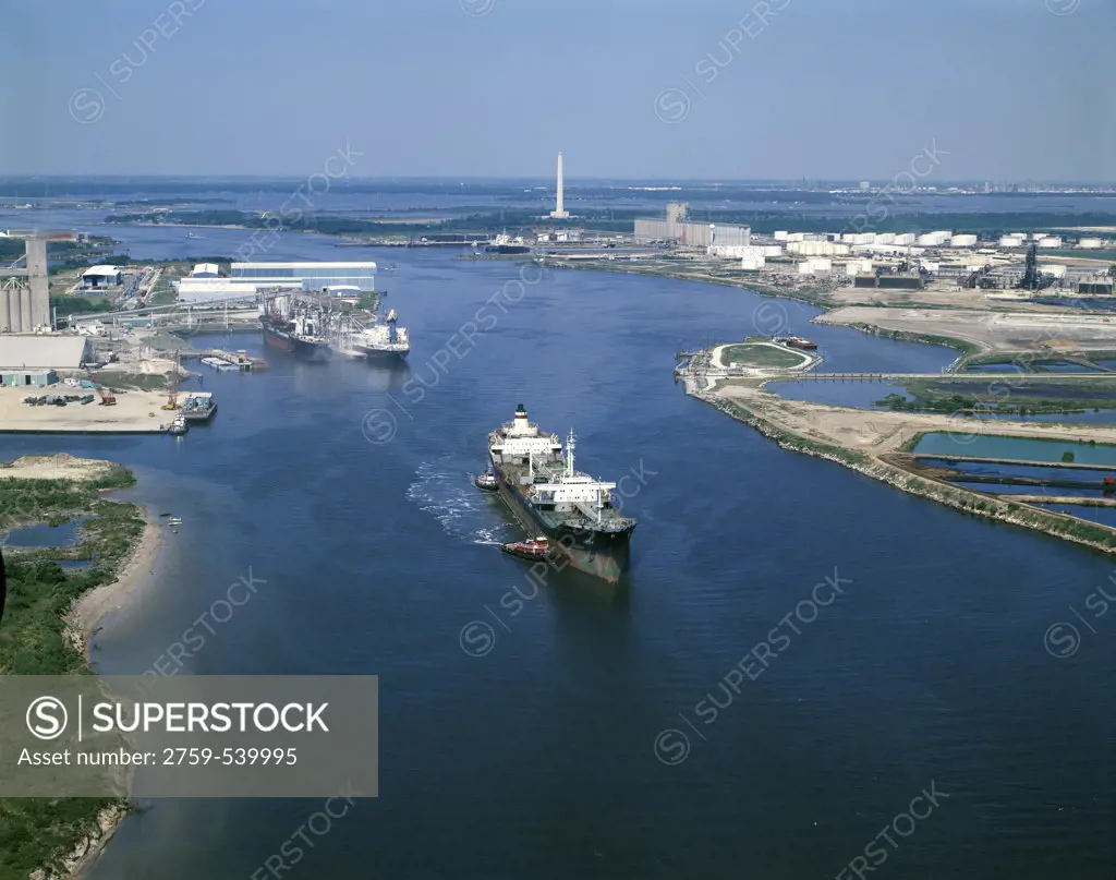 Houston Ship Channel Houston Texas USA