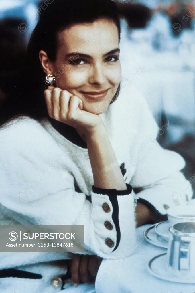 carole bouquet, chanel adv, 80's