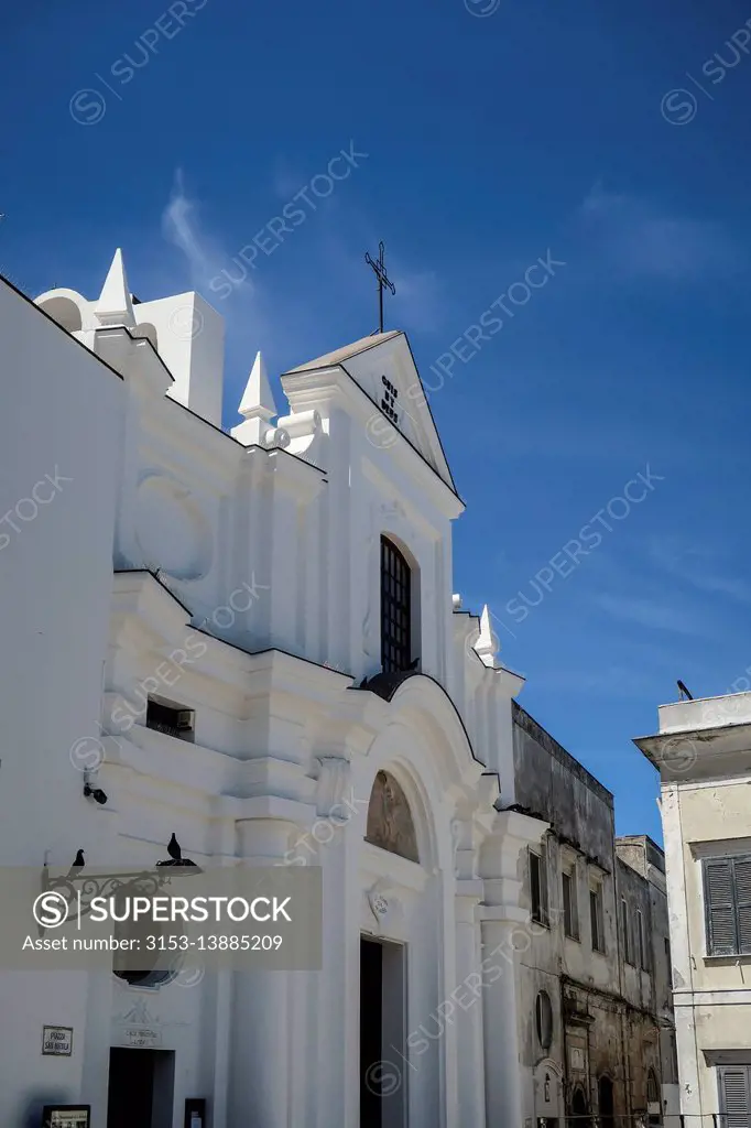 church of st michael the archangel, anacapri, capri island, italy