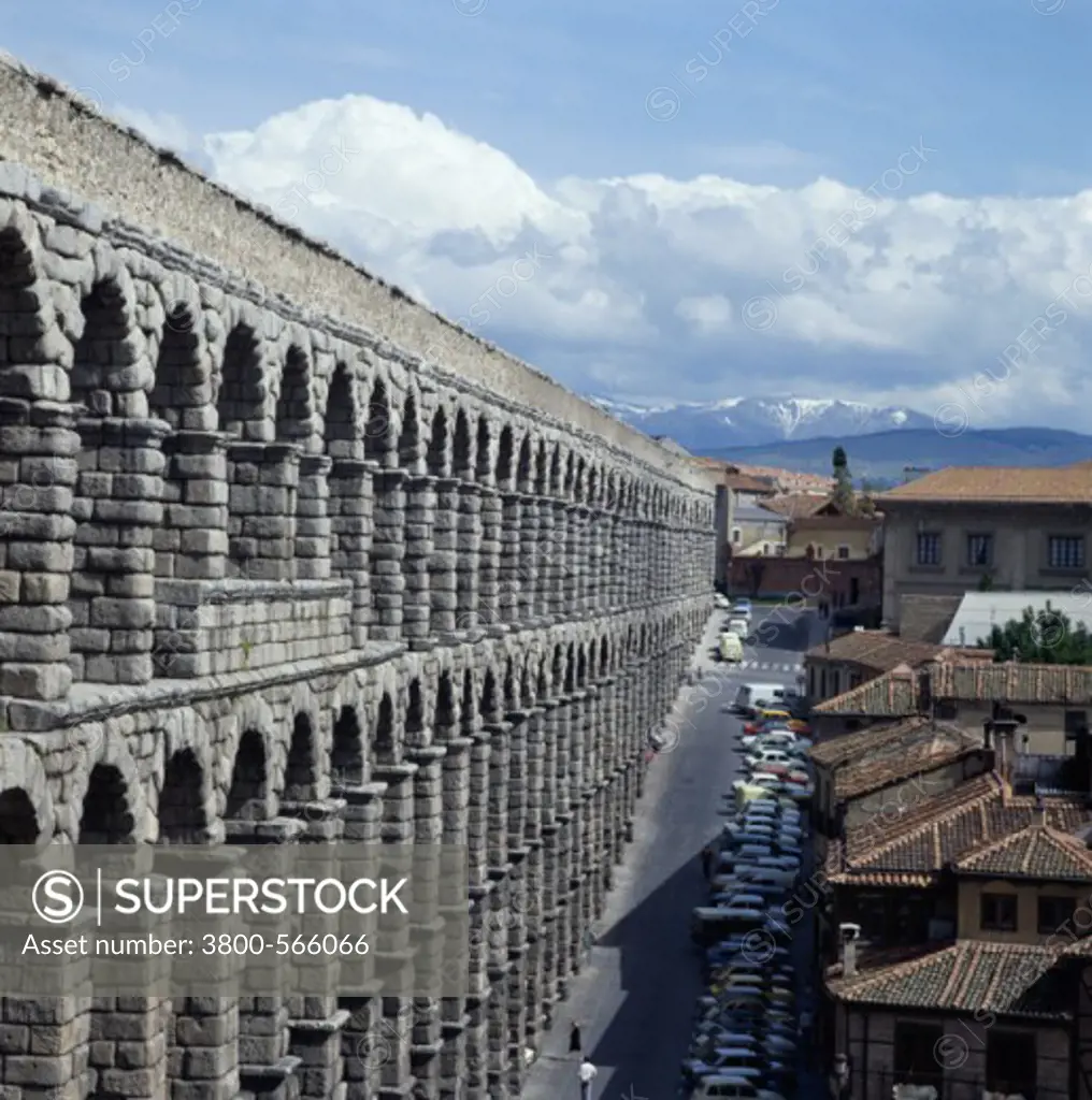 Roman Aqueduct Segovia Spain