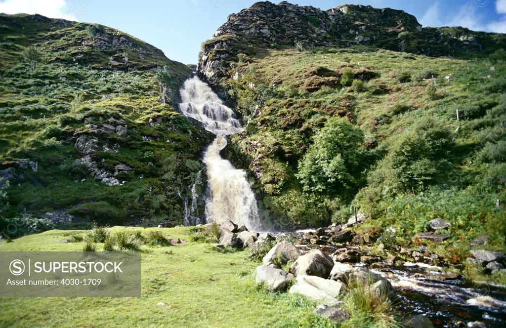 Assaranca Waterfall, County Donegal, Ireland