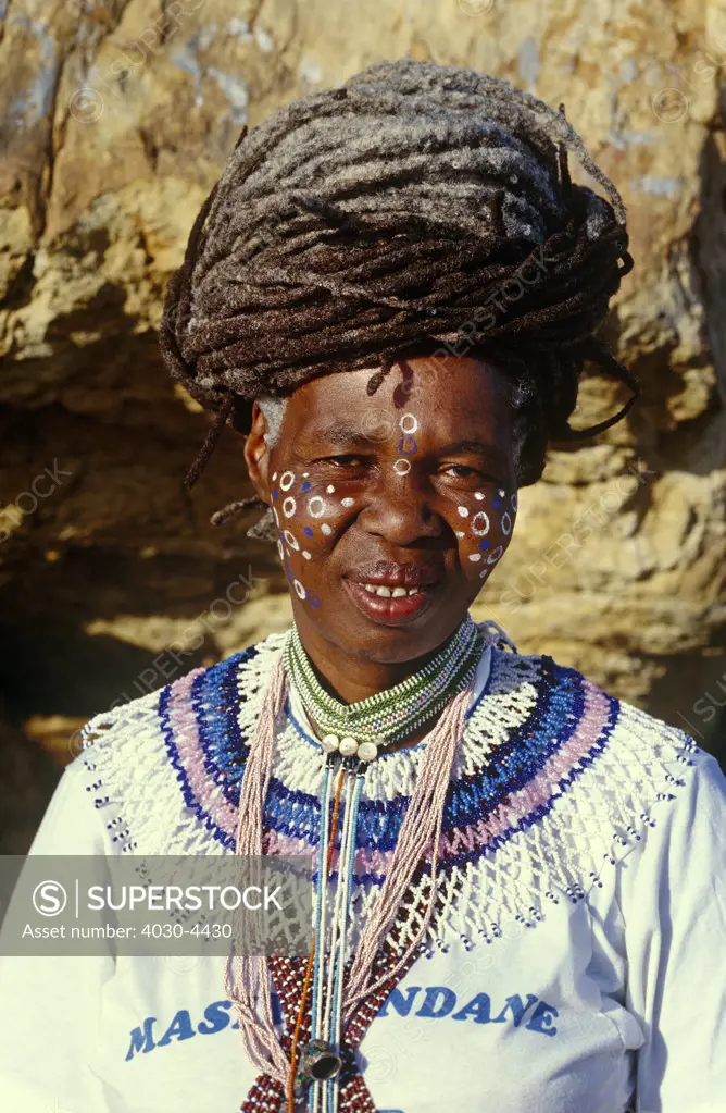 Xhosa women in traditional dress , Eastern Cape