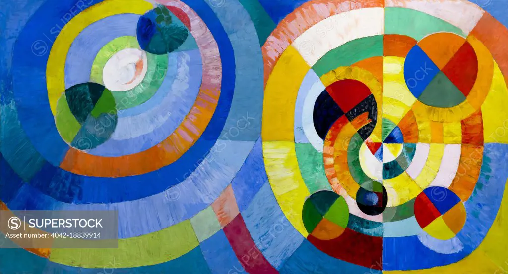 Circular Forms, Robert Delaunay, 1930,