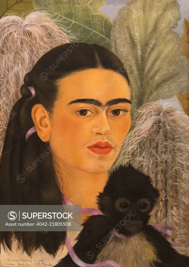 Fulang-Chang and I, Frida Kahlo, 1937,