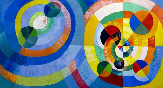 Circular Forms, Robert Delaunay, 1930,