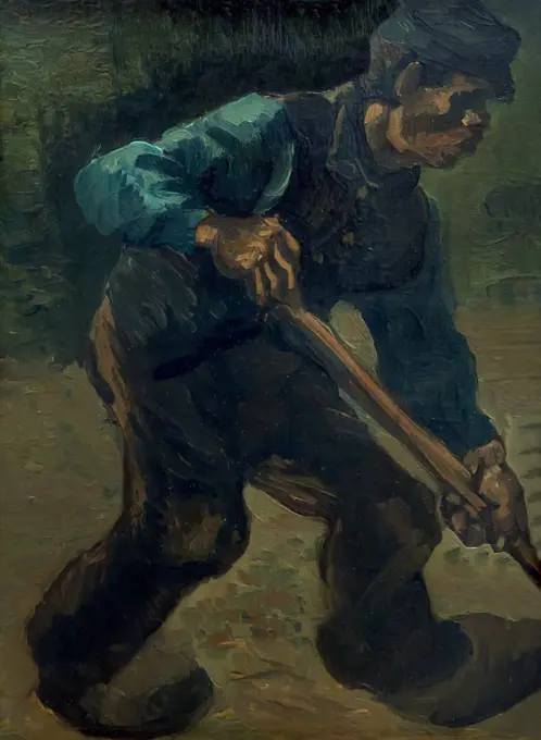 Digger, by Vincent van Gogh, 1885, Kroller-Muller Museum, Hoge Veluwe National Park, Otterlo, Netherlands, Europe