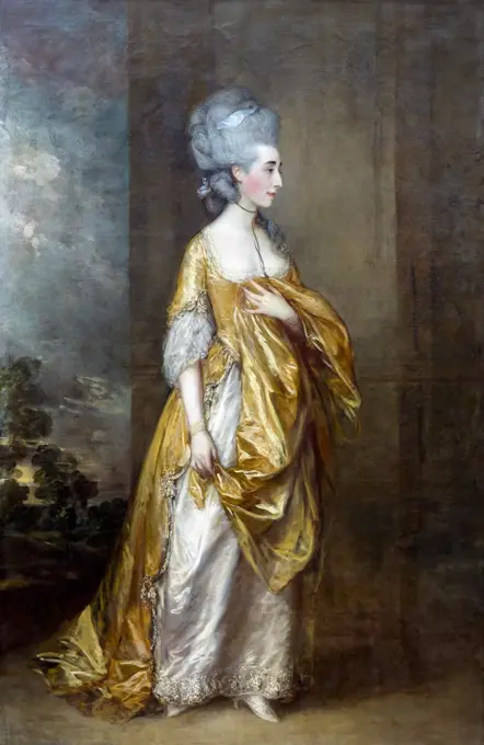 Mrs Grace Dalrymple Elliott, Thomas Gainsborough, 1778, Metropolitan Museum of Art, Manhattan, New York City, USA, North America