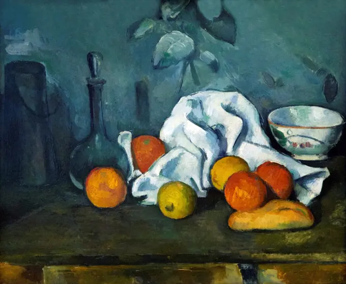 Russia, Saint Petersburg, State Hermitage Museum, Fruit, by Paul Cezanne, 1879-1880