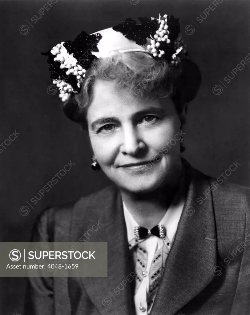 Marjorie Merriweather Post in a 1950s portrait.