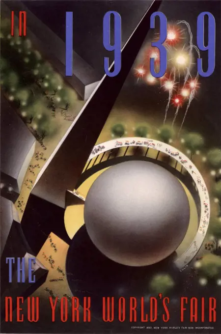 Poster for the 1939 New York World's Fair.