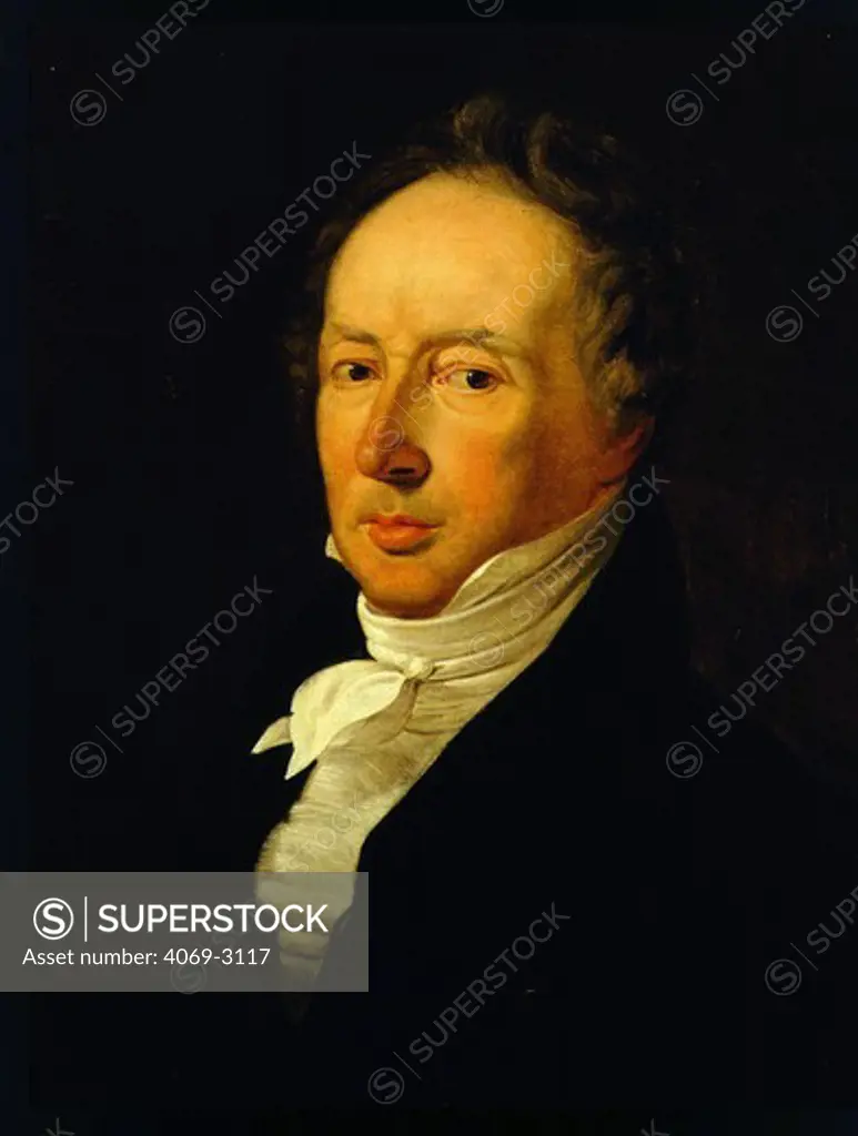 Portrait of Peter HANSEL, 1770-1831, composer