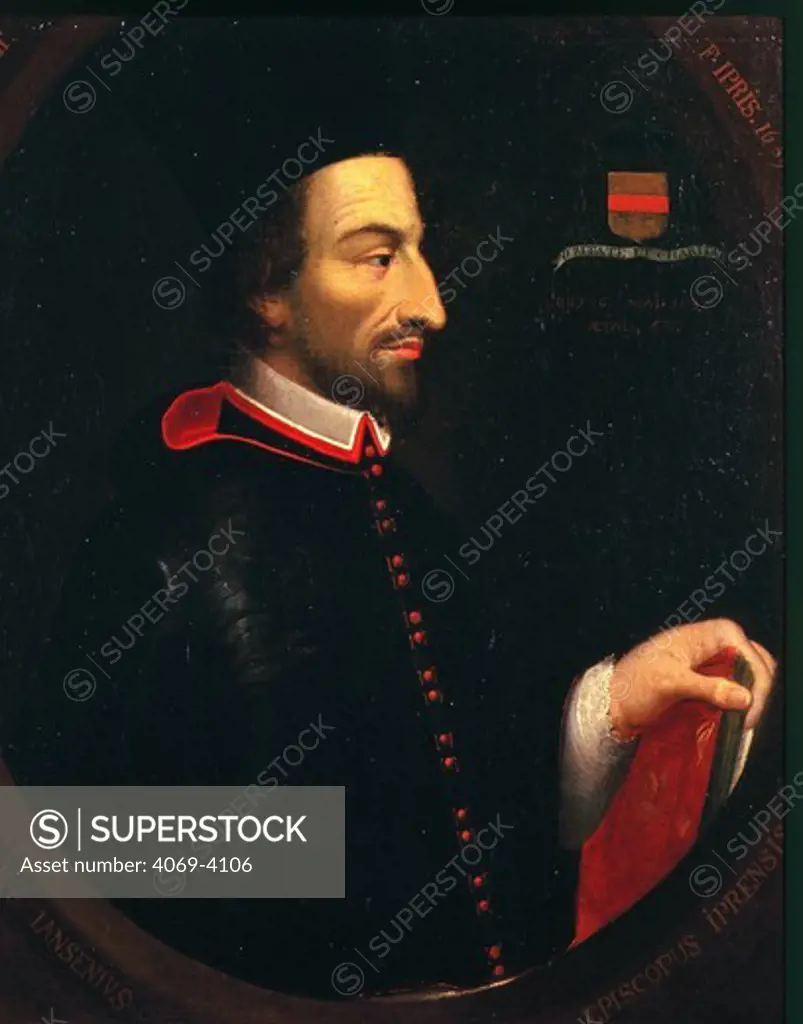 Cornelius JANSEN called Jansenius, 1585-1638 Bishop of Ypres, Flanders, Belgium (MV 4224)