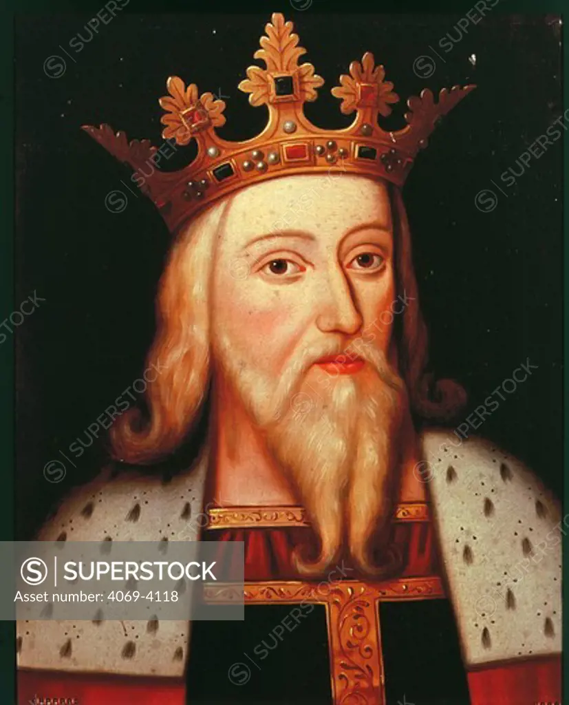 EDWARD III, 1312-77 King of England (copy of anonymous portrait in Hampton Court) (MV 3038)