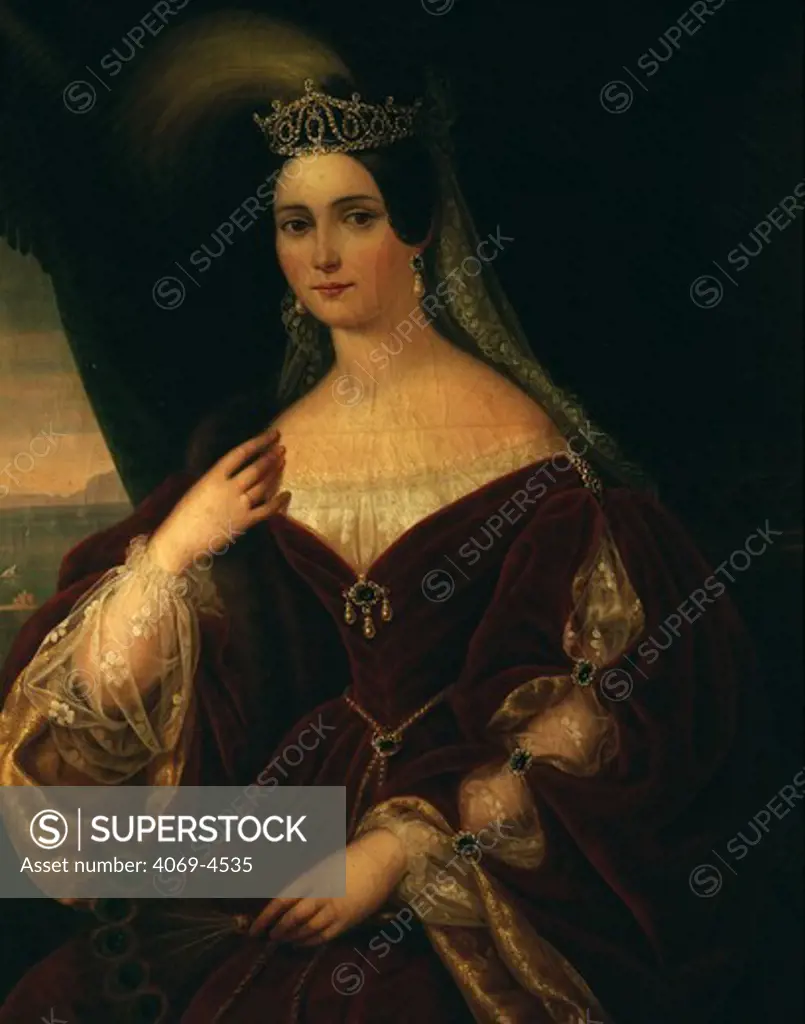 Elizabeth FARNESE 1692-1766 queen consort of Philip V of Spain and mother of Charles III