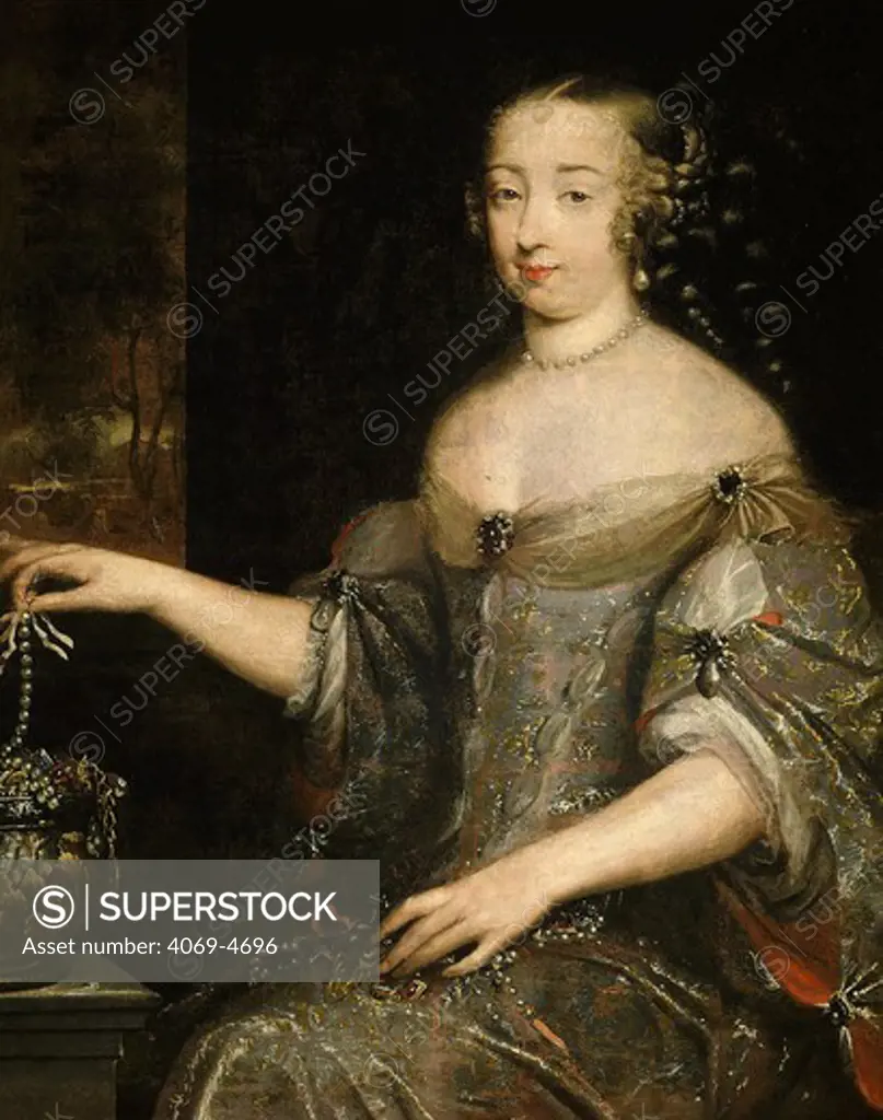 Louise de la VALLIERE, 1644-1710 French, author and mistress of Louis XIV, 17th century