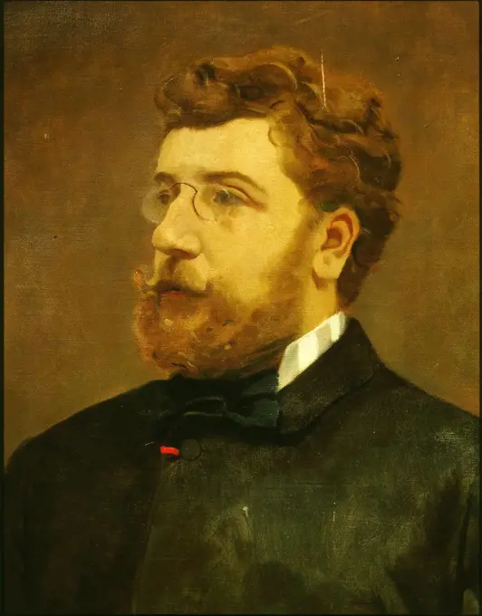 Portrait of Georges BIZET, 1838-75, French composer