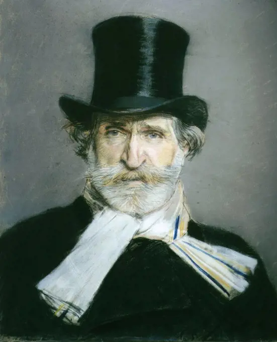 Portrait of Giuseppe VERDI, 1813-1901 Italian composer