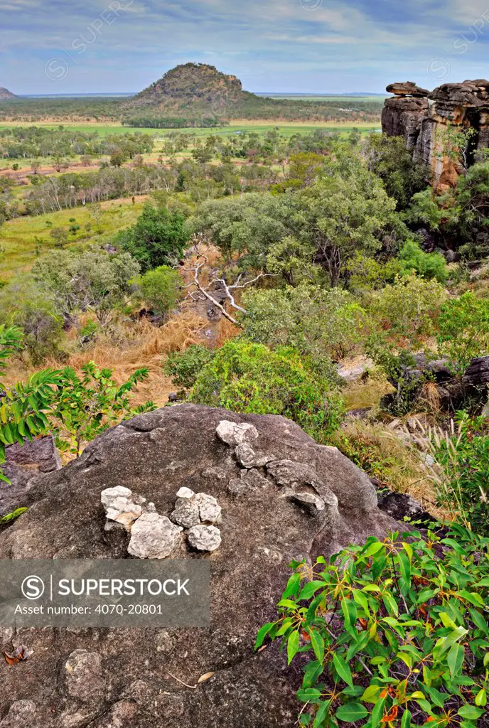 View across Aboriginal lands, Arnhemland, North Western Territories, Australia, May 2009